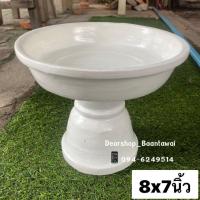 ราคา พานไม้สีขาวล้วน พานล้านนา พานไม้ (4051201527)