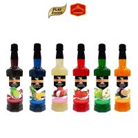 ราคา เป่าปิง น้ำหวานเข้มข้น ไซรัป หัวเชื้อ กลิ่นผลไม้ เข้มข้น ขนาด 730 ml (25228661928)