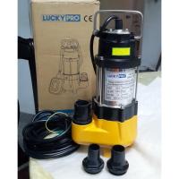 ราคา LUCKY PRO ปั๊มแช่ ปั๊มจุ่ม ไดโว่ ดูดโคลน ขนาด 1-1/2 นิ้ว(180 วัตต์) รุ่น V180 ++สำหรับดูดน้ำ (43467415685)