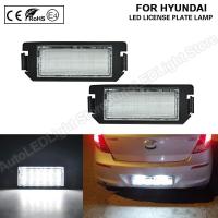 ราคา สําหรับ Hyundai i30 Hatchback i20 Veloster FS XG 30 Terracan HP Genesis Coupe GK 2PCS ไฟป้ายทะเบียน LED ข้อผิดพลาดฟรี Plug & Playauto ชิ้นส่วนตกแต่งรถ (52353993779)