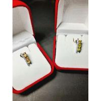 ราคา จี้บุษราคัม เงินแท้ 92.5% ตกแต่งด้วยเพชรCZ ส่งฟรี❣❣ (6170083059)