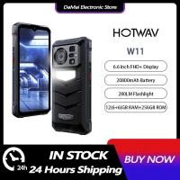 ราคา Hotwav W11 สมาร์ทโฟนที่ทนทาน Android 13 6.6 FHD + 12GB RAM 256GB ROM 20800mAh 280LM ไฟฉาย 33W Fast Charging โทรศัพท์มือถือ NFC (28207971050)