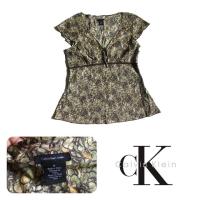 ราคา เสื้อลายสวย แบรนด์ Calvin Klein brand แท้ (2613698556)
