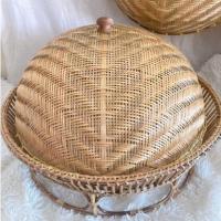 ราคา ชุดขันโตกพร้อมฝาชีรุ่นใหญ่เคลือบเงาสวยงา ยกชุด ขันโตก 24 นิ้ว พร้อมฝาชีจุกไม้ 22 นิ้ว เคลือบเงาอย่างดี แข็งแรง ทนทาน (20802175800)