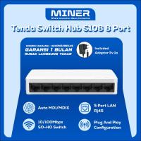 ราคา Tenda Switch Hub S108 8 พอร์ต 10/100Mbps Fast Ethernet (48902764857)