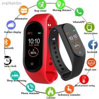 ราคา นาฬิกาสมาร์ท■✚นาฬิกาออกกำลังกาย M4 Smart Watch สายรัดข้อมืออัจฉริยะ smart watch band pk xiaomi mi band 4 band4 (12328896516)