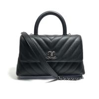 ราคา Like new Chanel coco 9.5 chevron (3119752301)