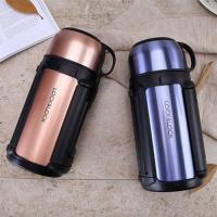 ราคา กระติกน้ำสแตนเลส กระบอกสแตนเลส แก้วร้อน หัวเข็มขัดหม้อฉนวนกันความร้อนความจุขนาดใหญ่สแตนเลสแก้วฉนวนกันความร้อน (17423910893)