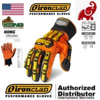 ราคา Ironclad KONG SDX2 Original Oil & Gas Impact & Slip Resistant Mechanics Glove, Orange, USA (28974806067)
