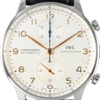 ราคา IwcIwcfanนาฬิกาโปรตุเกส Series 40.9 มม . นาฬิกากลไกอัตโนมัติ Gold Hand Men 's Watch IW371445 (29951977645)