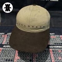 ราคา Vintage Boy London Two Tone Cap สีน้ําตาล OSFA Visor Suede (44355726386)