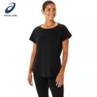 ราคา ASICS : 2032C709.001 WOMEN MESH PANEL TRAINING SS TOP WOMEN TRAINING ผู้หญิง เสื้อคอกลม ของแท้ PERFORMANCE BLACK (23541520631)