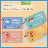 ราคา ชุด Klong Index Card - 85 แผ่น พร้อมที่แขวน 140/92; MS: 912, Flashcard เพื่อการเรียนรู้ภาษาอังกฤษและคําศัพท์ (40113509981)