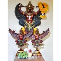 ราคา พญาครุฑองค์ลอยแบบแขวน และพญาครุฑองค์ตั้งโต๊ะบูชา ปีกกว้าง50กับ65ซม (22270858699)