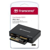 ราคา การ์ดรีดเดอร์ CARD READER EXTERNAL TRANSCEND USB 3.1 RDF9 MULTIPLE TS-RDF9K (7627219115)