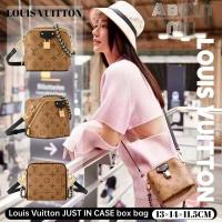 ราคา หลุยส์วิตตอง Louis Vuitton JUST IN CASE box bagกระเป๋าครอสบอดี้ผู้หญิง M47162 (27527176951)