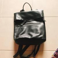 ราคา กระเป๋าเป้สะพายหลังสีดำ (436096716)