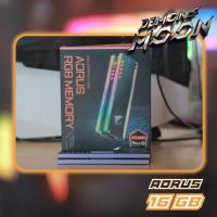 ราคา ram 16GB AORUS RGB MEMORY (8GBx2) DDR4/3200 RAM PC (แรมพีซี) ประกันตลอดชีวิต Gigabyte + demons moon 7วัน (29907910497)
