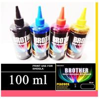 ราคา หมึกเติม "PEACOCK" For Brother 100 ML BT-D60/BT6000BK/ BT5000C หมึกเทียบเท่า ดำ-สี DCP-T310 T510W T710W MFC-T810W (12504850329)