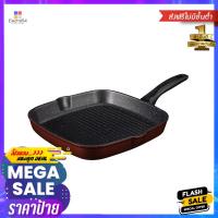 ราคา กระทะย่างสีเหลี่ยม 24 ซม. SEAGULL กลาดิเอเตอร์ ไฟว์จีเอ็กซ์ อินดักชันGRILL PAN SEAGULL GLADIATOR 5GX INDUCTION 24CM (17885758684)