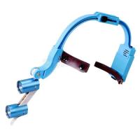 ราคา Dental Magnifying Binocular Loupe Surgical Magnifier with LED Headlight 2.5X 3.5X Dental Loupe Headset for Dentistry Sur (25620355966)