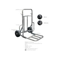 ราคา รถเข็นขนาดใหญ่พับได้ รถเข็นชุบโครเมี่ยม รถเข็นของตลาดนัด (4530504061)