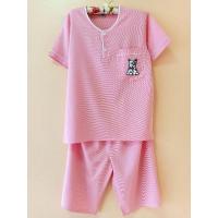 ราคา ชุดนอนPP คอกลม แขนสั้น ขาสามส่วน ฟรีไซส์ (12024942456)