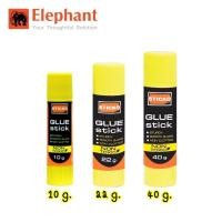 ราคา ELEPHANT กาวแท่ง ตราช้าง ขนาด 10, 22, 40 กรัม (จำนวน 1 แท่ง) (3342670201)
