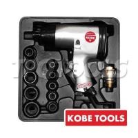 ราคา ชุดบล็อกลม4หุน พร้อมลูกบล็อกขนาด9-27มม. AIR IMPECT WRENCH KBE270-2350K "KOBE" รับประกันสินค้าแท้100% (40211564585)