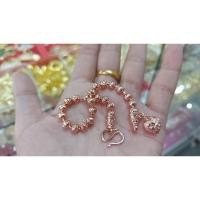 ราคา สร้อยข้อมือนากเม็ดมะยม#สร้อยข้อมือเม็ดมะยม2สลึง (10495753111)