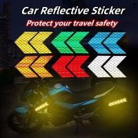 ราคา 5/10 ชิ้นจักรยานสะท้อนแสงสติกเกอร์ลูกศรกาวตนเองเทปรถรถจักรยานยนต์จักรยานอุปกรณ์ความปลอดภัย (41508260173)
