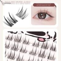 ราคา ENGANUNSOON Segmented ขนตาปลอม, Jelly แถบกาวอะนิเมะคอสเพลย์มังงะ Lashes, สวยไม่มี Stem ไม่มีกาว DIY หลายสไตล์ Cat Elf Eyelashes แต่งหน้าอุปกรณ์ (55901847991)