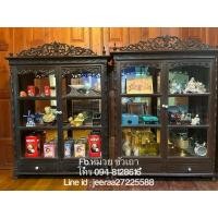 ราคา ตู้ไม้สักเก่าไม้แท้ทั้งหลัง(((อายุมากกว่า 100 ปี))) ราคาขาย 2 ใบคู่ (29126271759)