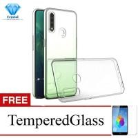 ราคา เคสคริสตัลสําหรับ Oppo A8 - 6.5 นิ้ว - เคสแข็งแบบใส - ฟรีกระจกนิรภัย (42170746087)