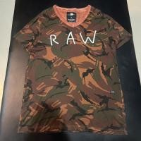 ราคา G-Star RAW Camo Type Print V-Neck Tee (47500167382)