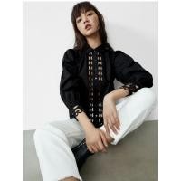 ราคา Pomelo black shirt size m (22536248550)