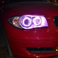 ราคา Front light Led Headlight Assembly for BMW E87 116I 118I 120I 130I Angel eyes DRL Daytime Running L (58153272787)