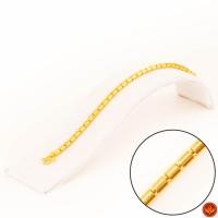 ราคา LSW สร้อยข้อมือทองคำแท้ 1 บาท (15.16 กรัม) ลายปล้องกลม BF-55 (25354227473)