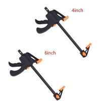 ราคา OMG Bar Clamps สําหรับงานไม้ Quick Grip Clamps Trigger Clamp One Handed Ratchet Clamp Mini Small Bar Clamp สําหรับหัตถกรรม (52052209547)