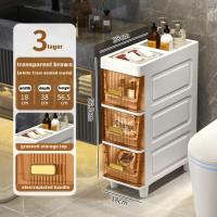 ราคา รุ่นใหม่ ห้องน้ำแคบ Slit ตู้เก็บห้องน้ำบางออแกไนเซอร์จัดเก็บประหยัดพื้นที่หน้าแรก Organizer ลิ้นชักบางร้านค้า (51553895358)