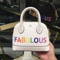 ราคา LYN แท้ 100 % กระเป๋าถือสีขาวครีม ทรง BALENCIAGA Ville (5281411752)