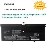 ราคา L16M4P60 5B10N01565 Laptop Battery For Lenovo Yoga 920-13IKB, Yoga 6 Pro-13IKB For Ideapad Flex Pro-13IKB L16C4P61 7.68V (42710913871)
