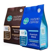 ราคา กาแฟคั่วบด SUZUKI COFFEE (แพ็คคู่) Espresso Blend + Premium Blend (22619229546)