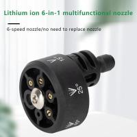ราคา Blossom Bazaar อเนกประสงค์ 6 In 1 หัวฉีดปรับสําหรับ 1/4 นิ้วแรงดันสูงเครื่องซักผ้าไร้สายทําความสะอาด 3000PSI เครื่องซักผ้าท่อหัวฉีดอะแดปเตอร์ BB (53653946841)