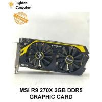 ราคา USED MSI R9 270X 2GB DDR5 กราฟิกการ์ด 6+6PIN R9 270X (27762573535)