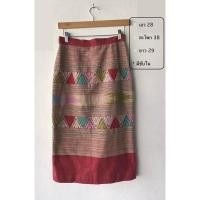 ราคา กระโปรงผ้าไทย ผ้าทอไทลื้อ (26424850832)