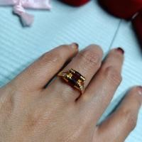 ราคา แหวนพลอยโกเมนทองแท้96.5 (21954433482)