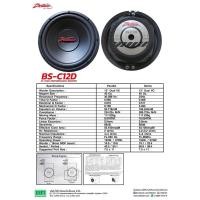 ราคา ราคาคู่ละ 1950บาท ลำโพงเบส 12นิ้ววอยคู่ ยี่ห้อ Bostwick รุ่น BS-C12D ลำโพงเบสติดรถยนต์ (26858633158)