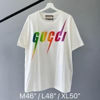 ราคา พร้อมส่ง เสื้อสีขาว New Gucci t-shirt ป้ายแทก ถุงพลาสติก (29457772744)