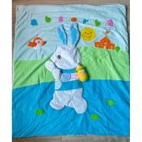 ราคา ผ้าห่มเด็กอ่อน absorba ลายกระต่ายสีฟ้า (18372027292)